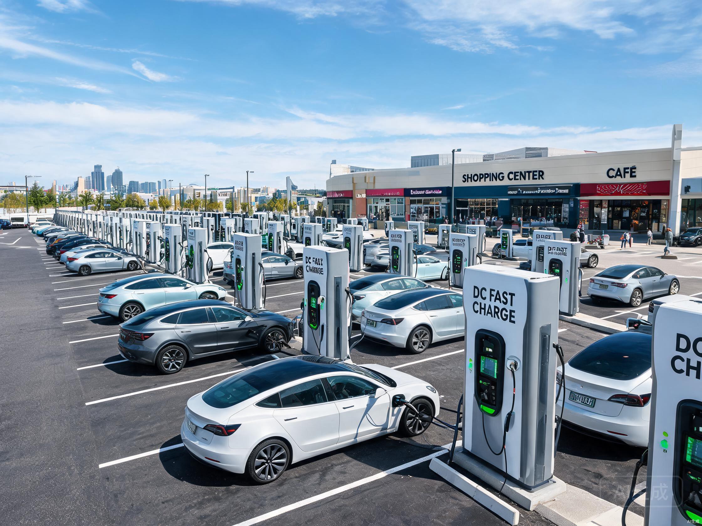 Parking Lot Charging Station